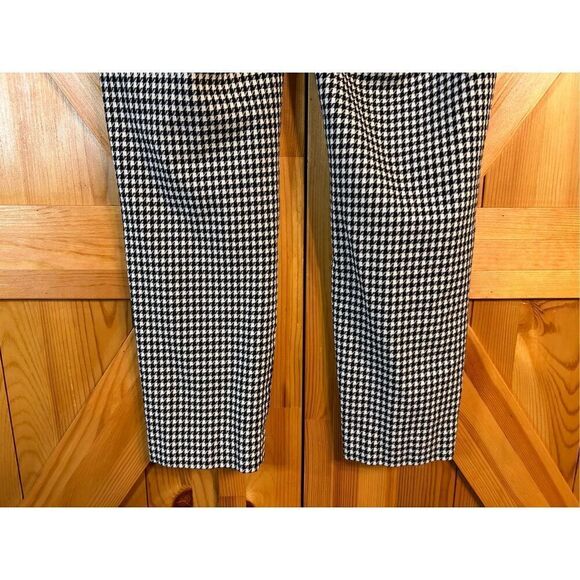 White House Black Market The Slim Ankle Houndstooth Stretch Pants Sz 0 (4765) - Picture 5 of 8
